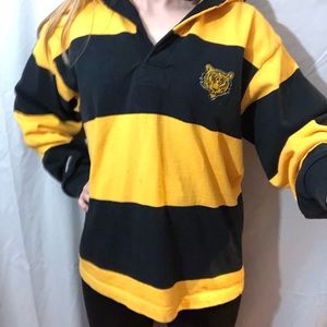 Black and Gold Rugby Sweater